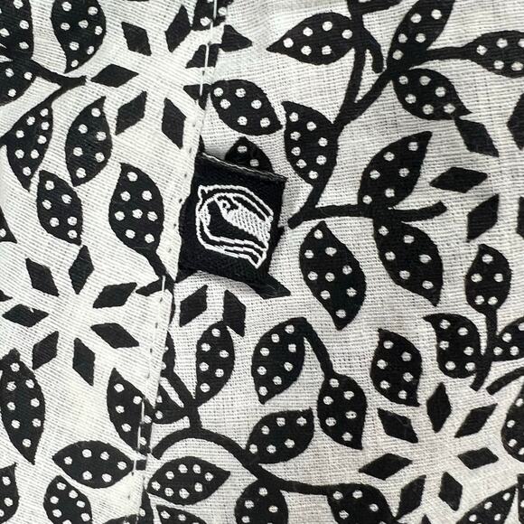 Zand Amsterdam Reversible Wrap Skirt OS Multicolor Dots Floral Snap Punk Grunge - Picture 16 of 16